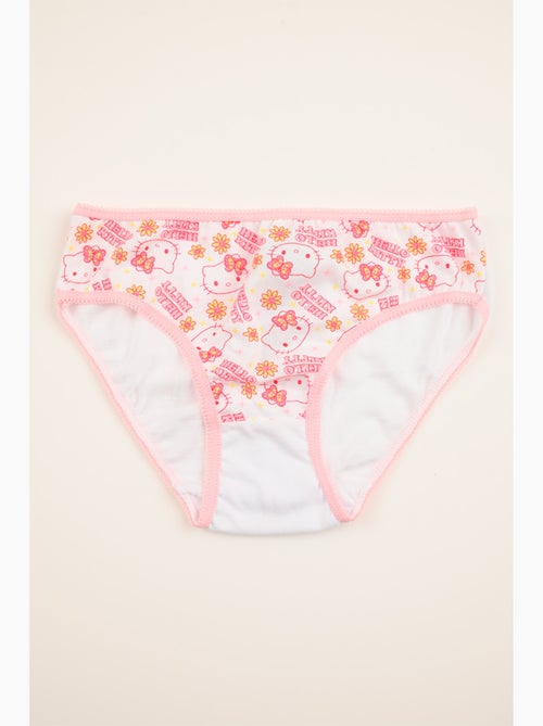 Lote 3 cuecas hello kitty multicolor menina | licença oficial - Kiabi