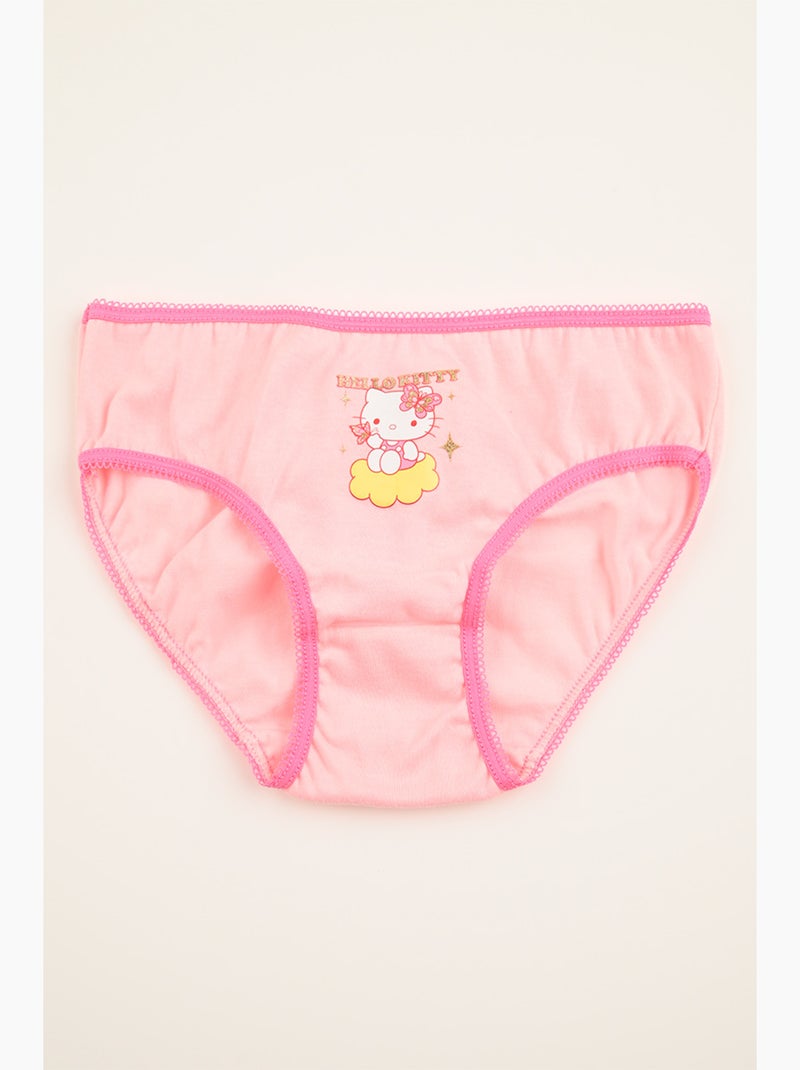 Lote 3 cuecas hello kitty multicolor menina | licença oficial Branco Rosa Branco - Kiabi