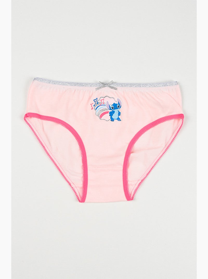 Lote 3 cuecas lilo & stitch multicolor menina | licença oficial Branco Rosa Branco - Kiabi