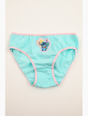 Lote 3 cuecas lilo & stitch multicolor menina | licença oficial