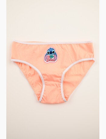 Lote 3 cuecas lilo & stitch multicolor menina | licença oficial