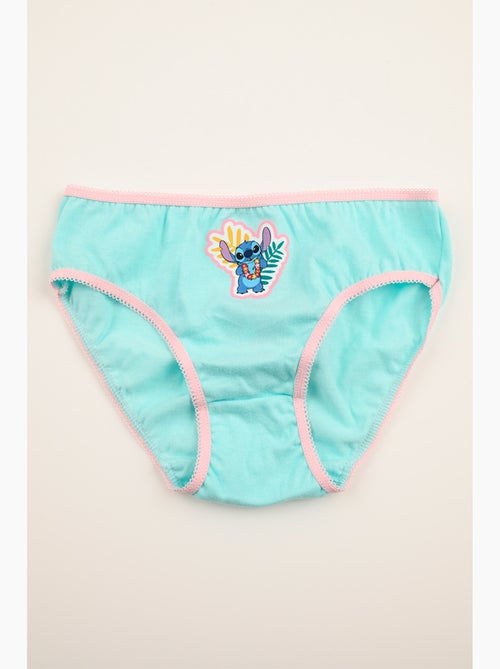 Lote 3 cuecas lilo & stitch multicolor menina | licença oficial - Kiabi