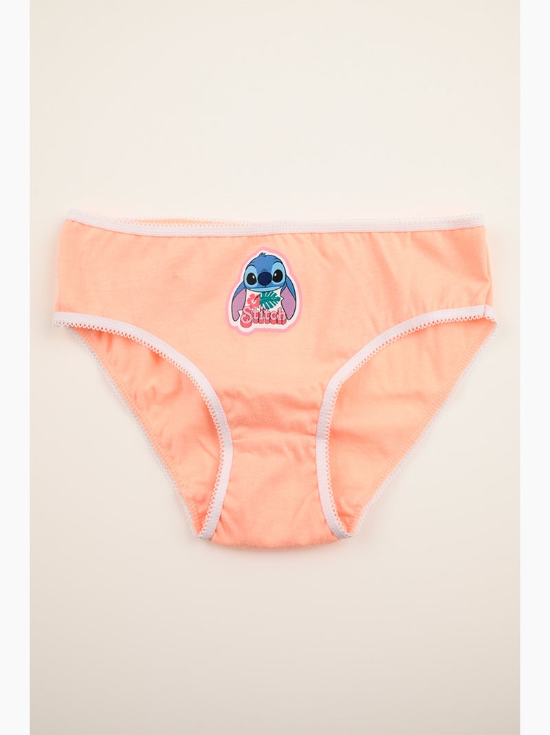 Lote 3 cuecas lilo & stitch multicolor menina | licença oficial Coral/Turquesa/Creme - Kiabi