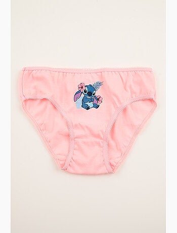 Lote 3 cuecas lilo & stitch multicolor menina | licença oficial