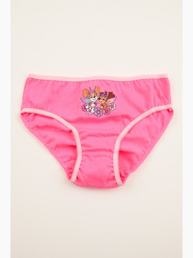 Lote 3 cuecas paw patrol multicolor menina | licença oficial Roxo/Rosa - Kiabi