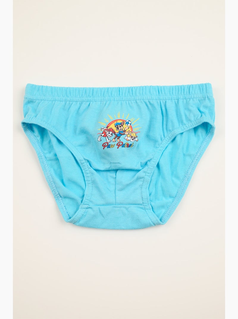 Lote 3 cuecas paw patrol multicolor menino | licença oficial Azul/Cinza/Branco perolado/Transparente - Kiabi