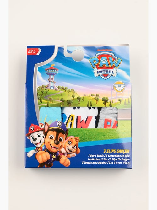 Lote 3 cuecas paw patrol multicolor menino | licença oficial - Kiabi Lote 3 cuecas paw patrol multicolor menino | licença oficial - Kiabi