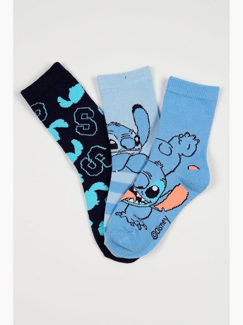 Lote 3 meias lilo & stitch multicolor menino | licença oficial - Kiabi Lote 3 meias lilo & stitch multicolor menino | licença oficial - Kiabi