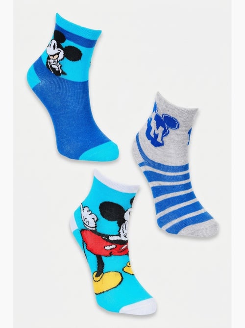 Lote 3 pares de meias mickey mouse menino | licença oficial - Kiabi Lote 3 pares de meias mickey mouse menino | licença oficial - Kiabi