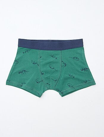 Lote 5 boxers lisos e estampados