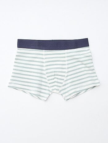 Lote 5 boxers lisos e estampados