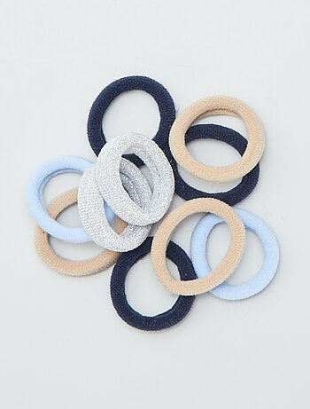 Lote de 10 elásticos mousse