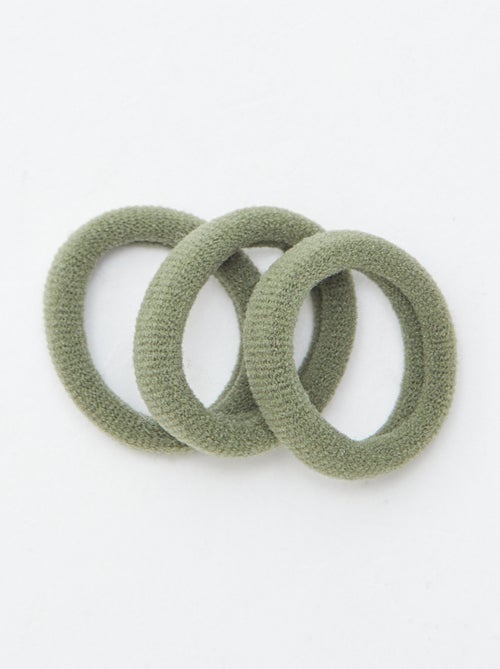 Lote de 10 elásticos mousse - Kiabi