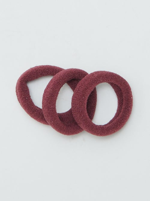 Lote de 10 elásticos mousse - Kiabi