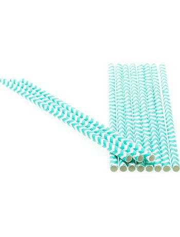 Decoração, animação - Lote de 10 palhas com estampado fantasia - Kiabi