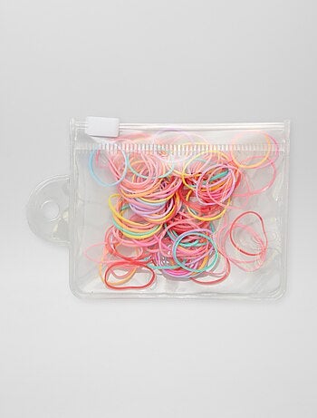 Lote de 100 elásticos coloridos