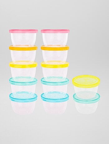 Lote de 12 boiões de 250 ml 'Badabulle'