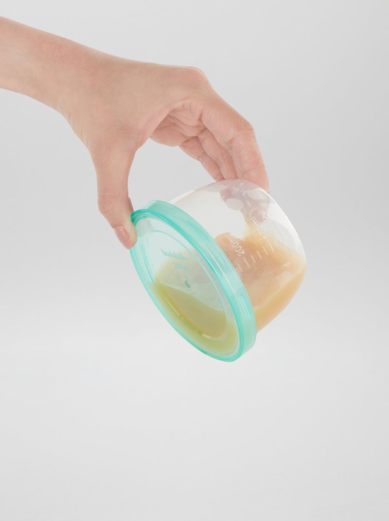 Lote de 12 boiões de 250 ml 'Badabulle' Multicor - Kiabi