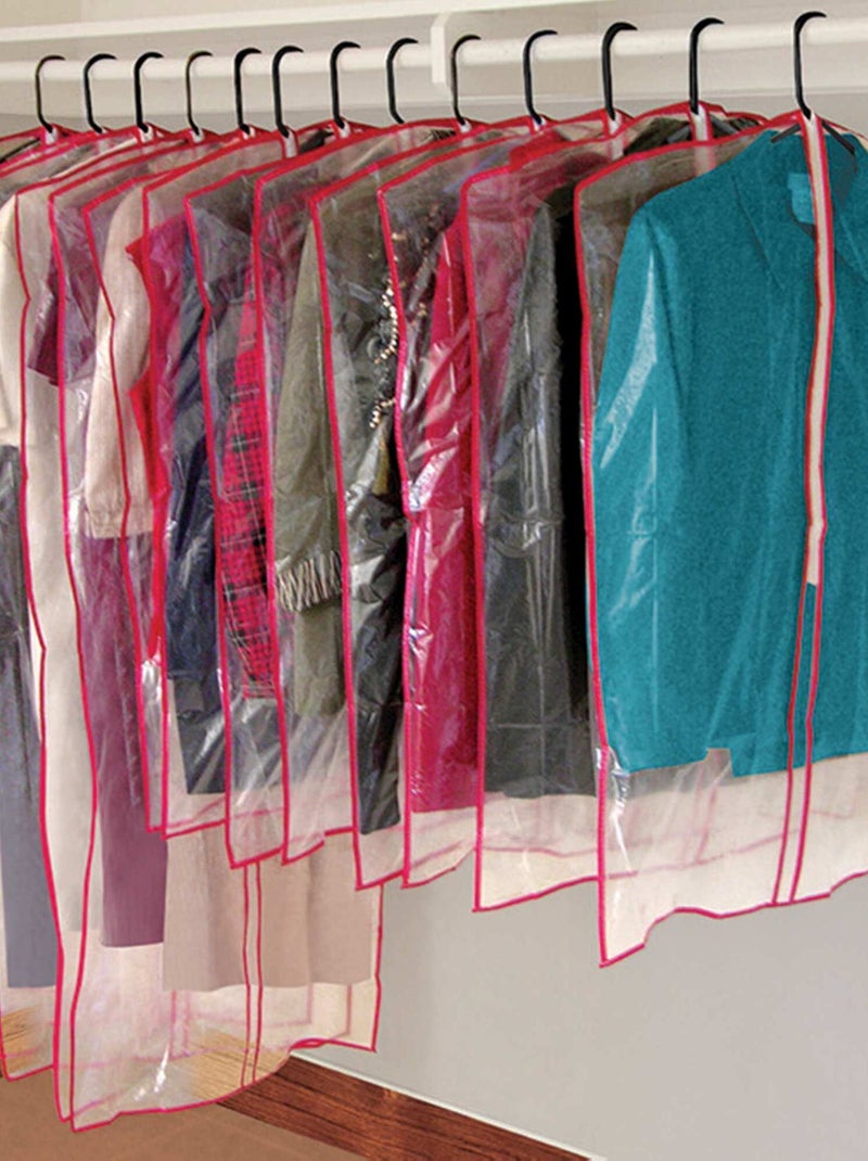 Lote de 13 capas para a roupa BRANCO - Kiabi