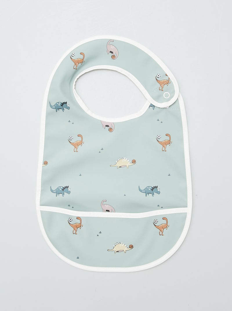 Lote de 2 babetes com recuperadores 'Baby Calin' VERDE - Kiabi