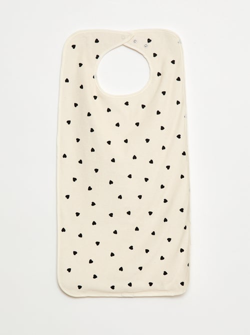 Lote de 2 babetes grandes de esponja - So Easy - Kiabi