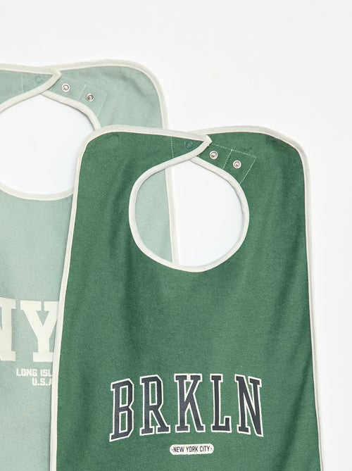 Lote de 2 babetes grandes de esponja - So Easy - Kiabi