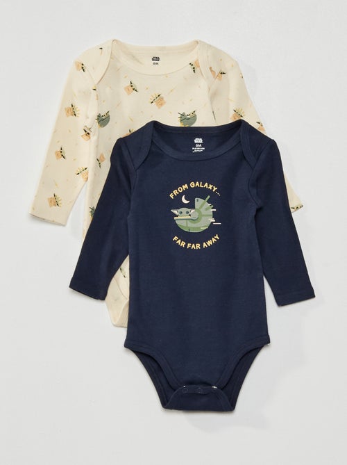 Lote de 2 babygros 'Star Wars' - Kiabi