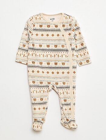 Lote de 2 babygrows de veludo