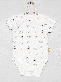 Lote de 2 babygrows 'Petit Béguin' - Kiabi