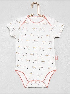 Lote de 2 babygrows 'Petit Béguin' - Kiabi
