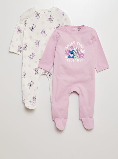 Lote de 2 babygrows 'Stitch' da 'Disney' - 2 peças - Kiabi
