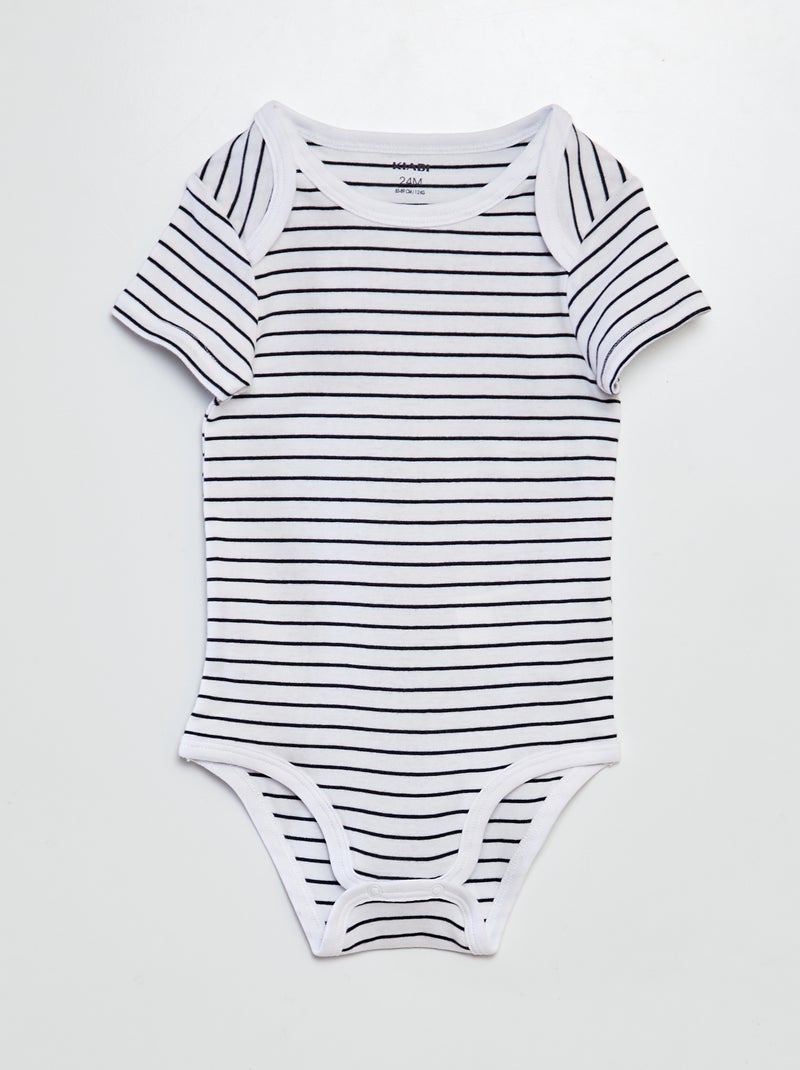 Lote de 2 bodies - Dia dos Namorados BRANCO - Kiabi