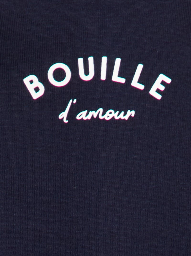 Lote de 2 bodies - Dia dos Namorados BRANCO - Kiabi