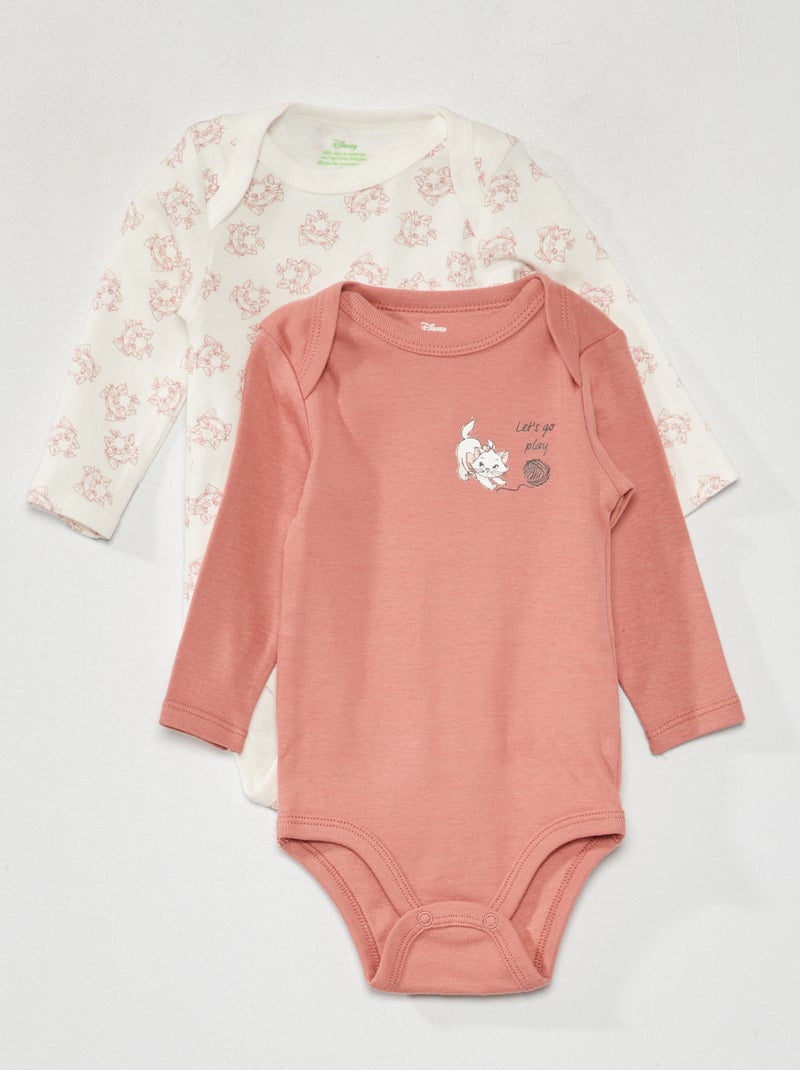 Lote de 2 bodies BRANCO - Kiabi