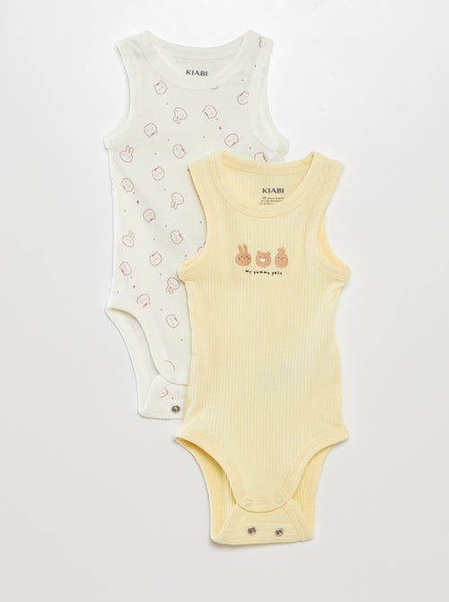 Lote de 2 bodies - Kiabi