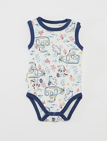 Lote de 2 bodies com estampados