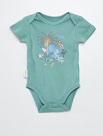 Lote de 2 bodies com estampados 'Petit Béguin'