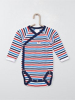 Lote de 2 bodies cruzados 'Absorba' - Kiabi