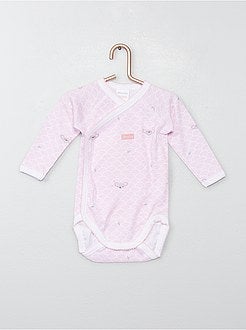 Lote de 2 bodies cruzados 'Absorba' tema 'Coala' - Kiabi