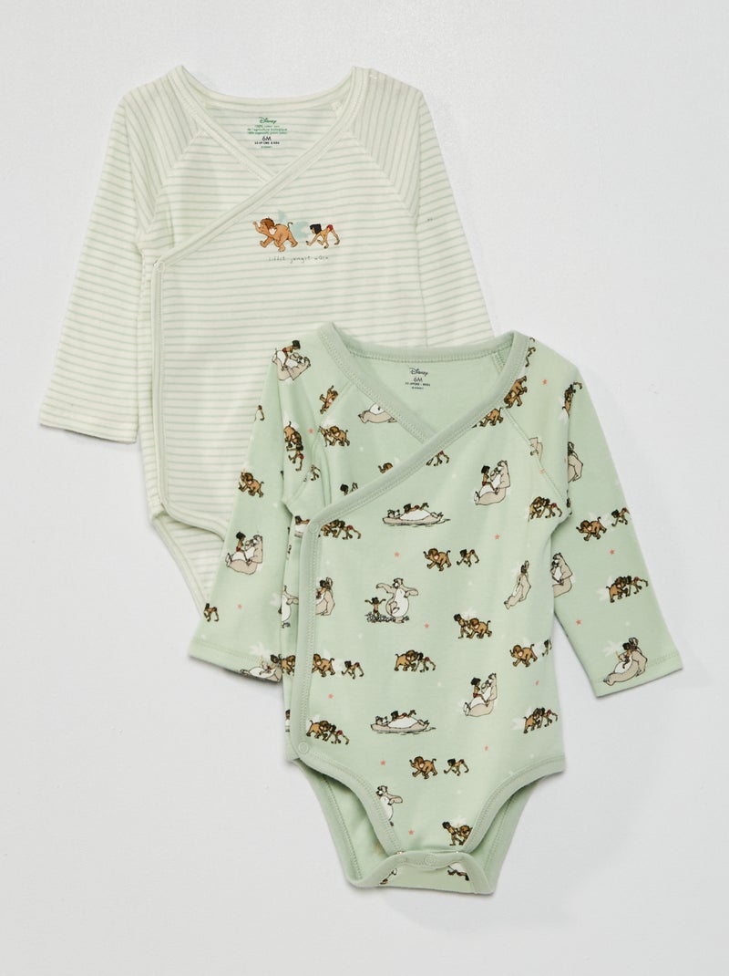 Lote de 2 bodies 'Disney' BRANCO - Kiabi
