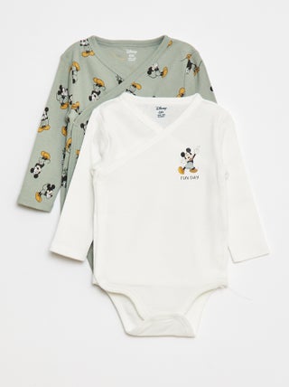 Lote de 2 bodies 'Disney' 'Mickey'