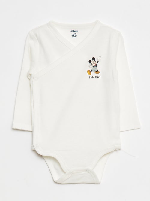 Lote de 2 bodies 'Disney' 'Mickey' - Kiabi