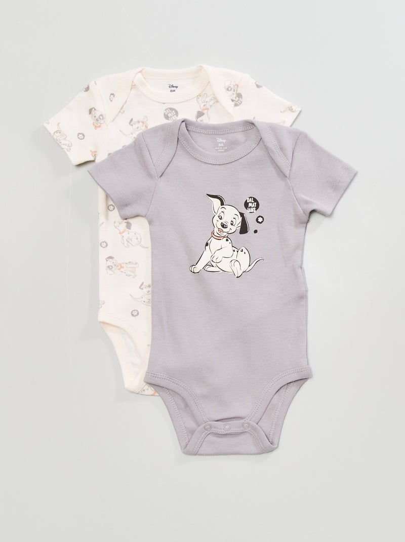 Lote de 2 bodies 'Disney' ROSA - Kiabi