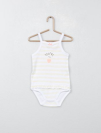 Lote de 2 bodies estampados - Kiabi