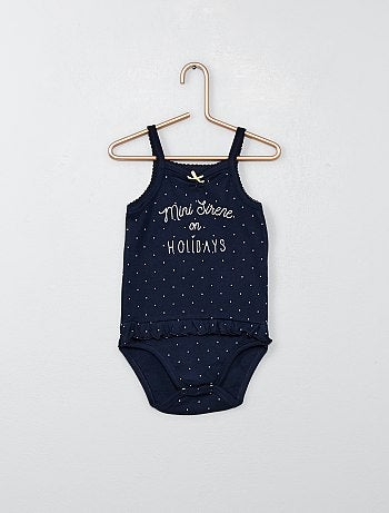 Lote de 2 bodies estampados - Kiabi