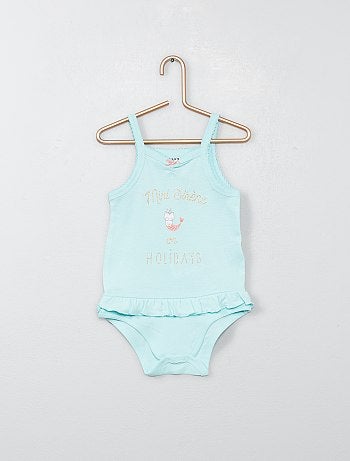 Lote de 2 bodies estampados - Kiabi