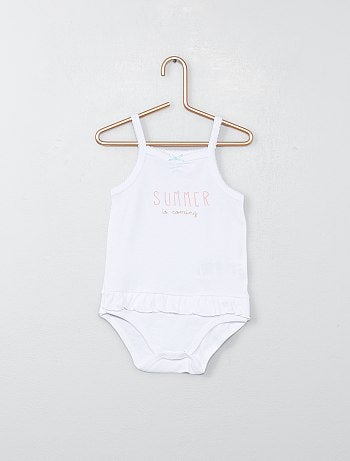 Lote de 2 bodies estampados - Kiabi