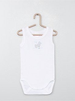 Lote de 2 bodies estilo top 'Absorba' tema 'Coalas' - Kiabi