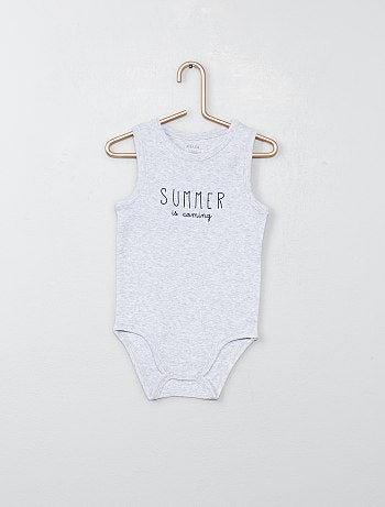 Lote de 2 bodies estilo top - Kiabi