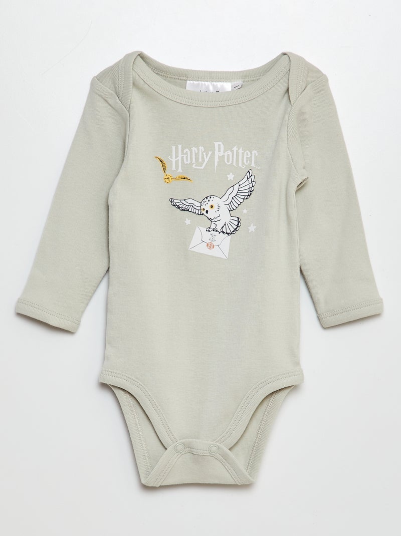 Lote de 2 bodies 'Harry Potter' VERDE - Kiabi